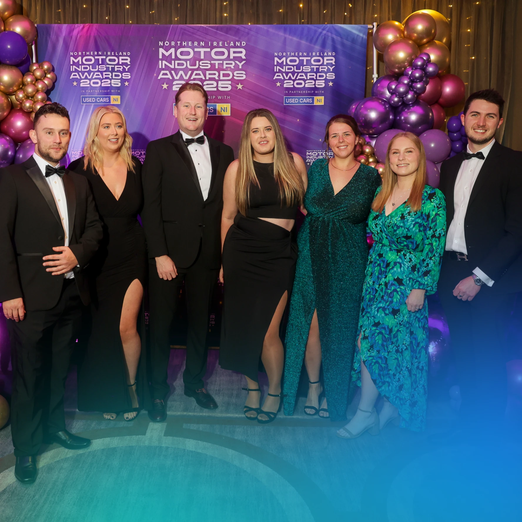 Codeweavers team at an awards ceremony